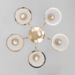 Потолочная люстра Eurosvet Shanon 30174/5 золото