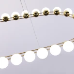 Подвесной светильник Favourite Helmet 4590-10P (LED, 220V, на проводе, шарики, круглые)