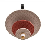 Подвесной светильник светодиодный Lumion Felta 8296/11AL черный/бежевый/бурый, металл/фетр/акрил LED 11W 3000K 220V (на проводе, круглые)