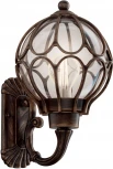 Настенный фонарь уличный Maytoni Via O024WL-01G (220V, шар, IP44)