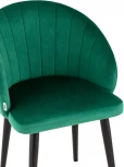 Стул с подлокотниками Stool Group Брюссель велюр зелёный УТ000035989