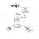 Потолочная люстра Wedo Light Abetone 66594.01.69.08