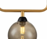 Подвесной светильник Piano V000173 (11021/1P Smoke) (220V, на тросе, шар)