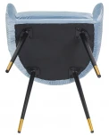 Стул обеденный MARY (серо-голубой велюр (1922-6))