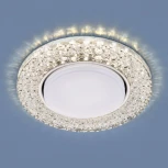 Встраиваемый точечный светильник Elektrostandard 3029 GX53 CL прозрачный