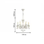 Подвесная люстра Favourite Gesso 1308-6P