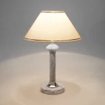 Интерьерная настольная лампа Eurosvet Lorenzo 60019/1 мрамор (220V, выключатель)