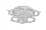 Потолочная люстра ярусная Natali Kovaltseva HIGH-TECH LED LAMPS 82028 (регулировка яркости, 220V, пульт управления, цветы)