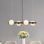 Подвесной реечный светильник Hakon L черный ImperiumLoft Hakon-L01 (184498-26)