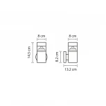 Настенный светильник уличный Lightstar Raggio 377617