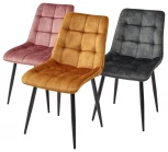 Обеденный стул M-City CHIC PK6015-20 (VBP220) античный брусничный, велюр