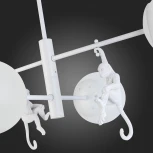 Потолочная люстра на штанге Evoluce Tenato SLE115102-04 (220V, шарики, животные, молекулы)