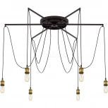 Подвесной светильник Citilux Эдисон CL451261 (220V, на проводе, паук)