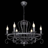 Подвесная люстра F-Promo Palermo 2162-6P (220V, на цепи, подсвечник, свеча)