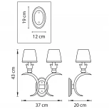 Бра Lightstar Antique 783621