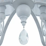 Подвесная люстра Arte Milano AM347203 347203/6 WT+SL (220V, подвески, на цепи)