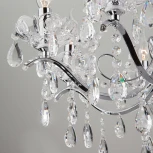 Подвесная люстра Eurosvet 3188 3188/8 хром Strotskis