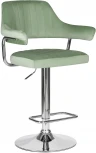 Стул барный DOBRIN CHARLY (пудрово-мятный велюр (MJ9-87))