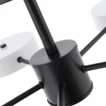 Потолочная люстра светодиодная на штанге Arte Milano Ferrara 250906/5B Wh (220V, круглые)