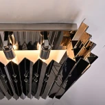 Настенный светильник Grace Lightning Facet Wall Lamp Silver By ImperiumLoft Grace01 (220V)