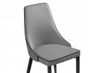 Стул Woodville на металлокаркасе Kora 1 gray / black 15275
