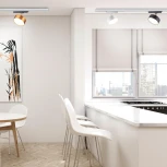 Однофазный трековый светильник 220V светодиодный Prometa 358755 (круглые)