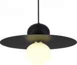 Подвесной светильник Evoluce Rizz SLE1257-443-01 Черный/Черный G9 1*5W 4000K (220V, на проводе, шар)