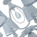 Подвесная люстра Arte Milano AM347203 347203/6 WT+SL (220V, подвески, на цепи)