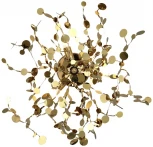 Настенный светильник Crystal Lux Garden AP-PL3 D400 GOLD (220V, ветки)