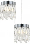 Подвесной светильник (12029/3P Chrome) Indigo Anna V000497 (220V, хрусталь, на проводе)