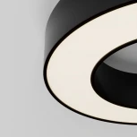 Потолочный светильник круглый светодиодный Maytoni Lua C093CL-24W3K-B (220V, круглые)