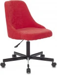 Кресло Бюрократ CH-340M красный Velvet 88 крестовина металл