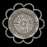 Потолочная люстра Bohemia 1930 19301/45JB Ni