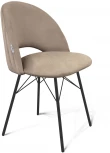 Стул SHT-ST34-1/S64 латте/черный муар Sheffilton 7394941704