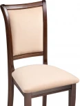 Деревянный стул Woodville Корнелл бежевый велюр / орех темный 515975
