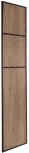 Панель для прихожей с вешалкой R-Home Loft Дуб Табак