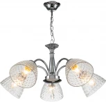 Подвесная люстра Escada Freesia 658/5PL Chrome (220V, подвески, на цепи)