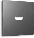 Лицевая панель Ambrella Volt ALFA (Антрацит серый) для HDMI розетки QUANT AP6640