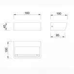 Настенный светильник Altea 8098 Mantra (LED, 220V)