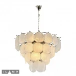 Подвесная люстра каскадная iLamp Soho P2546-12 NIC (220V, на цепи)