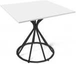 Стол SHT-TU4-1/80/80 ЛДСП черный/белый Sheffilton SHT-TU4-1 5333848801