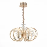 Подвесная люстра ST Luce Ottavo SL923.203.12 (LED, 220V, хрусталь, на цепи)