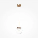 Подвесной светильник Maytoni Basic form MOD521PL-01G1 (220V, на проводе, шар)