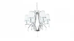 Подвесной светильник Lumina Deco Glamour LDP 66247-6 WT+CHR