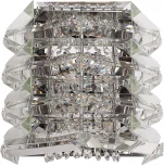 Настенный светильник ST Luce Strozzi SL6137.101.02 никель/прозрачный E14 2*40W (220V)