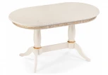 Деревянный стол Woodville Джил крем с золотой патиной 450820