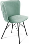 Стул SHT-ST36-3/S37 нежная мята/черный муар от фабрики Sheffilton