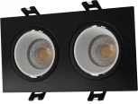Встраиваемый точечный светильник Denkirs DK3021 DK3072-BK+WH (220V)