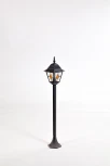 Наземный фонарь Oasis Light QUADRO M lead GLASS 79906MlgY Bl (220V, фонарь, IP44)