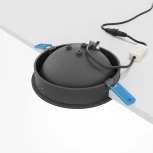 Встраиваемый светильник Maytoni Move DL060-9W3-4-6K-B (LED, 220V, круглые)